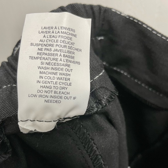 Wide Leg Cargo Pant - Black - Picture 12 of 12